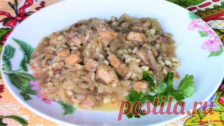 Ароматное, сытное и очень вкусное блюдо из квашеной капусты с мясом. Мульгикапсад .
