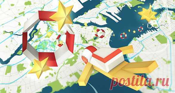 Прыжки с парашютом вместе с Google: описание и ссылка на ресурс Симулятор “Map Dive”: 
http://mapdive.weareinstrument.com/