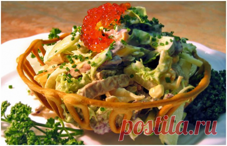 Как приготовить салат Русский - Рецепты русской кухни
