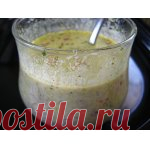 Французский сливочный соус для салатов Кулинарный рецепт