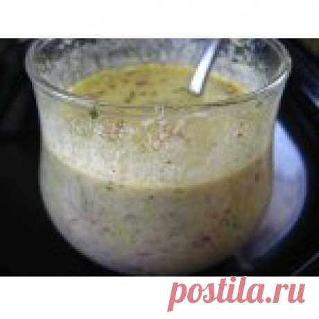 Французский сливочный соус для салатов Кулинарный рецепт