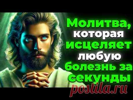 МОЛИТВА, КОТОРАЯ ИСЦЕЛЯЕТ ЛЮБУЮ БОЛЕЗНЬ ЗА СЕКУНДЫ