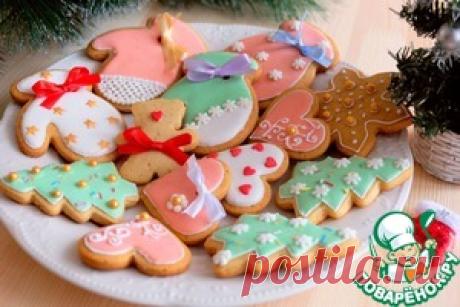 Рождественское имбирное печенье - кулинарный рецепт