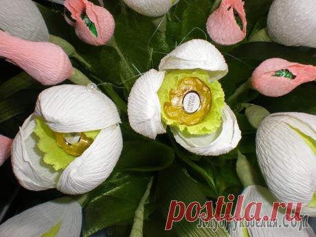 Букет конфет своими руками