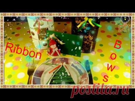 TOP 3 Ribbon Bow Making - How To Make Ribbon Bow Easy Way Tutorial