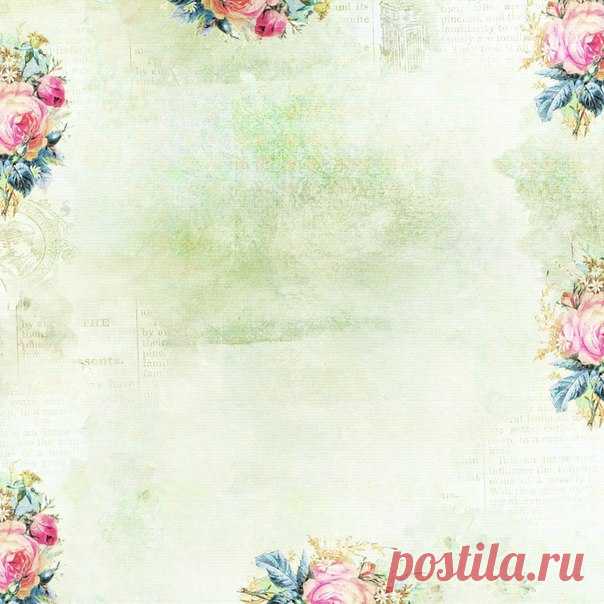 Цветочные фоны