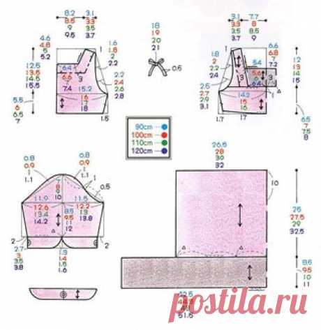 Нарядное платье для девочки, выкройка на рост 90-100-110-120 (2-8 лет).
#простыевыкройки #простыевещи #шитье #шьемдетям #платьедлядевочки #выкройка