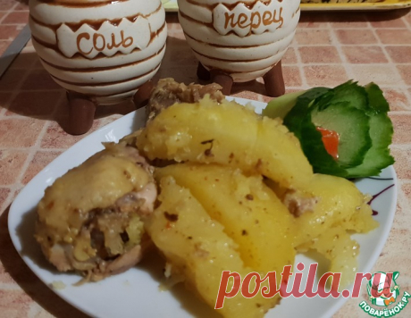 Курица с картофелем "Без особого труда" – кулинарный рецепт