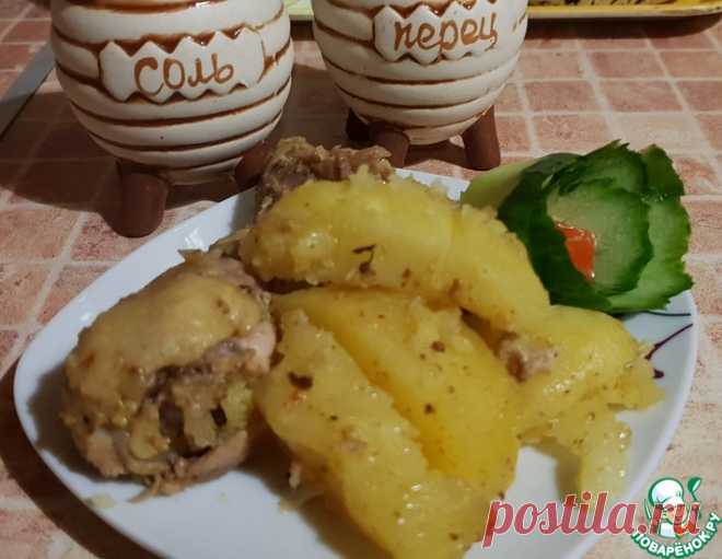 Курица с картофелем 