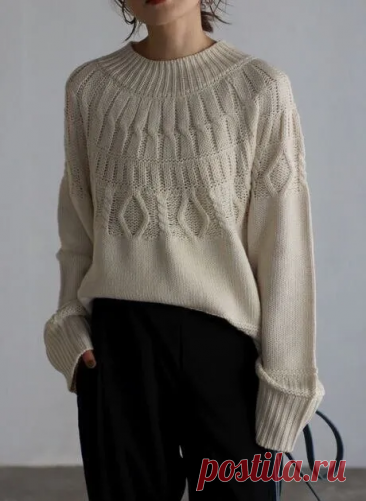 Джемпер. Схема... Как хорошо уметь вязать
https://lidiyasannikova.blogspot.com/