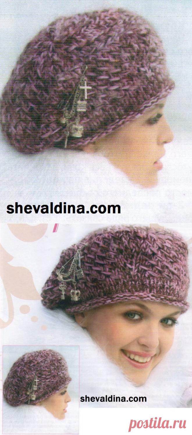 РОЗОВЫЙ БЕРЕТ | ВЯЗАНЫЙ УЮТ