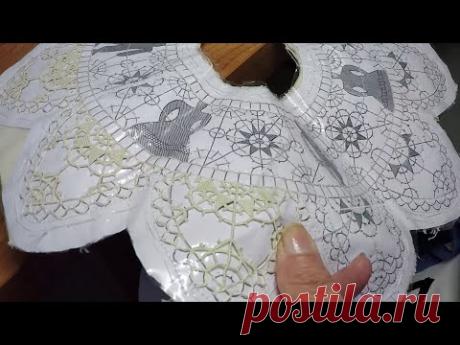 Punto Maglie: lavorazione  del merletto