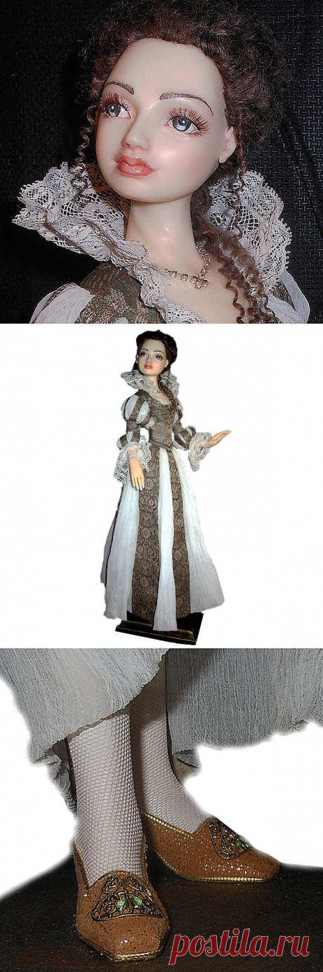 Авторская кукла  &quot;Queen&quot; - магазин Лавка Рукодельников