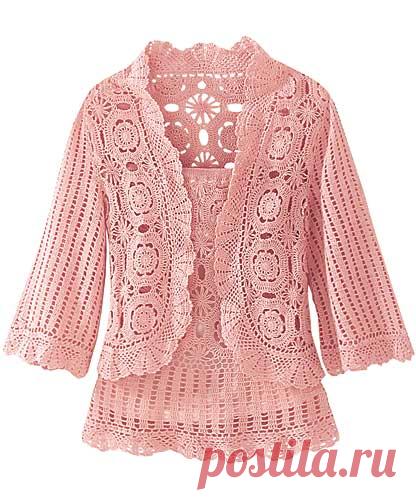 Irish crochet &: CROCHET JACKET