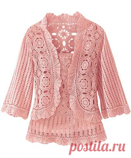 Irish crochet &: CROCHET JACKET