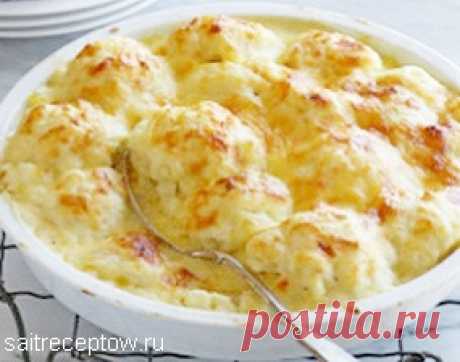 Цветная капуста с сыром