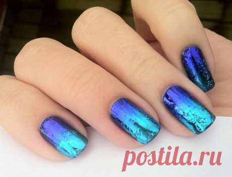 Nail Art For Beginners 2016: How To Do Transfer Foil Nail Art