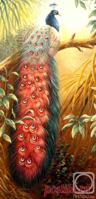 «Райский сад» картина Бруно Тины (дерево, масло) — заказать на ArtNow.ru