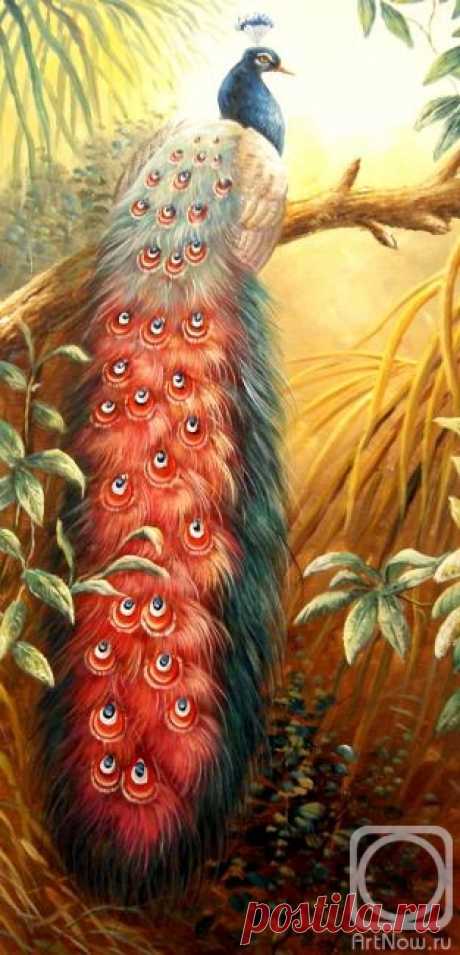 «Райский сад» картина Бруно Тины (дерево, масло) — заказать на ArtNow.ru