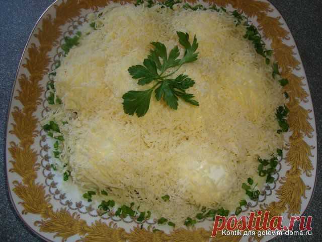 Салат Сугробы • Салаты мясные