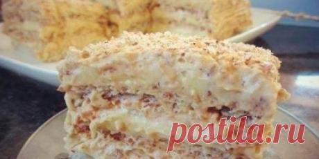 Египетский торт. Превосходнейший торт с вкуснейшим кремом для особо важных случаев! Хрустящая начинка делает его лидером среди тортов