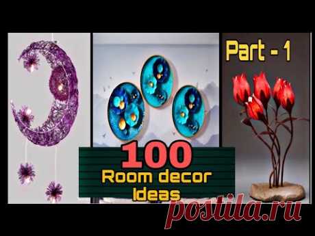 100 best wall decoration  ideas  Part - 1 |  5 minute crafts | Fashion pixies | craft ideas