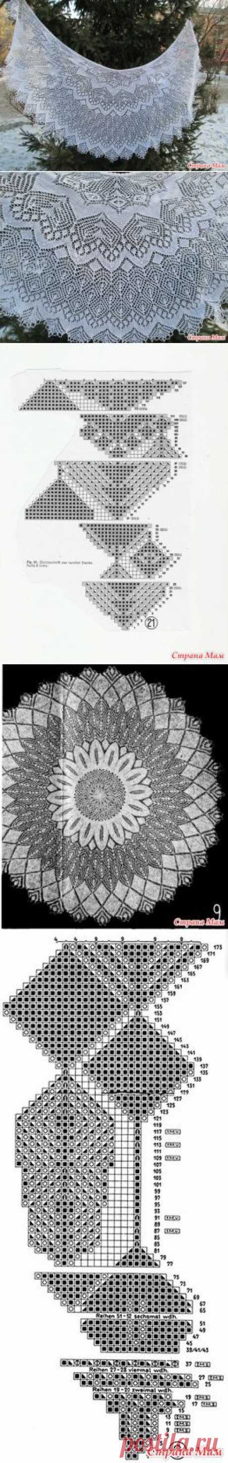 * Шаль &quot;Метелица&quot;, конкурс &quot;Зимняя сказка&quot; - ЗАО Шалунья - Страна Мам