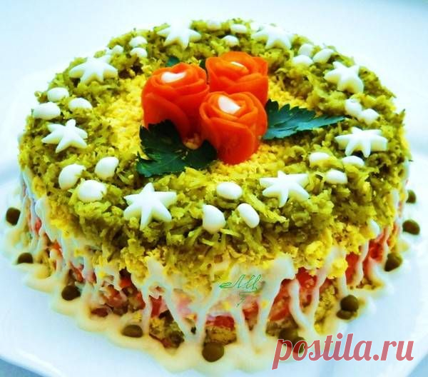 7 необычайно вкусных салатиков - Простые рецепты Овкусе.ру