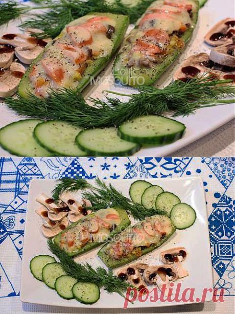 Стандартные кабачковые лодочки. | 4vkusa.ru