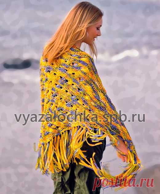 Шали и Пончо | ЕЛЕНА ВЯЗАЛОЧКА – Вязание Спицами и Крючком | Лушие Схемы и Модели Бесплатно