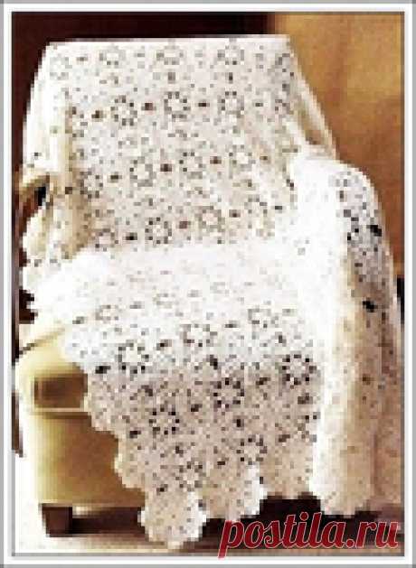 Вязание пледа