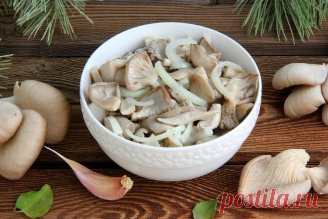 Маринованные вешенки быстрого приготовления рецепт с фото пошагово - 1000.menu