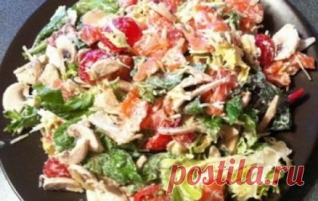 Салат «Портобелло» / Рыбные салаты / TVCook: пошаговые рецепты с фото