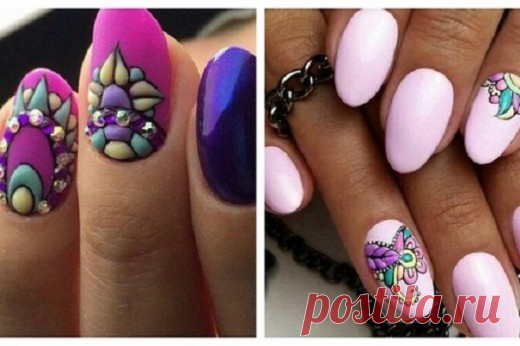 30 волшебных вариантов маникюра в стиле SWEET BLOOM