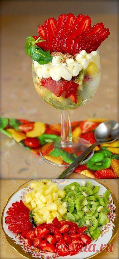 "Петух Гамбургский" - витаминизированный десерт | Готовим вместе