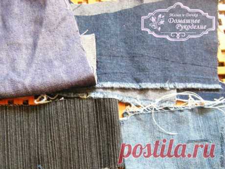 Делаем оригинальную заплатку на джинсы