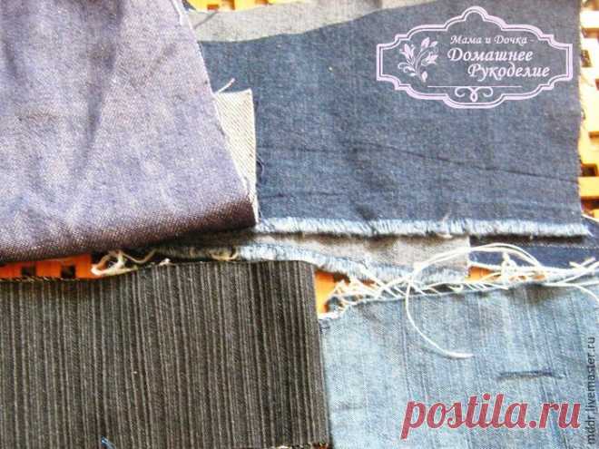 Делаем оригинальную заплатку на джинсы