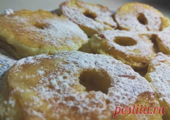 (18) Яблочные колечки 🍎🍏 - пошаговый рецепт с фото. Автор рецепта Ольга Сидорова . - Cookpad