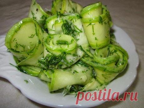 Самые вкусные рецепты: Маринованные кабачки с медом и чесноком