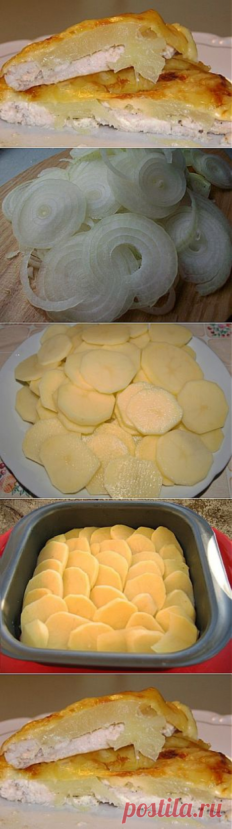 Куриное филе запеченное с картофелем / Блюда из курицы / TVCook: пошаговые рецепты c фото