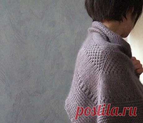 Ravelry: текстурированный узор шаль рецепта Orlane