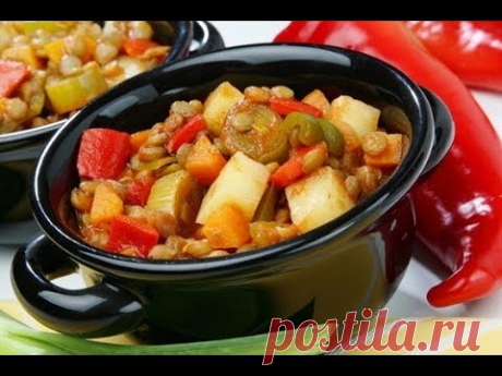 Рагу с курицей, картошкой, кабачками и капустой//Овощное рагу в мультиварке//Рагу с мясом и овощами