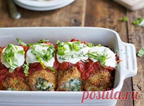 куриные рулетики с сыром