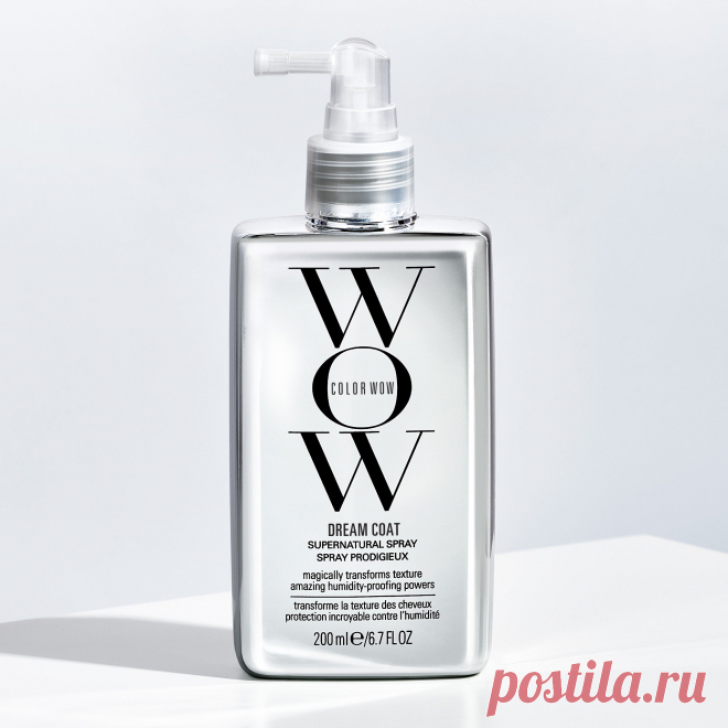 Dream Coat Supernatural Spray #1 product for humidity-proof hair that lasts through 3-4 shampoos. Color Wow Dream Coat is the award-winning anti-frizz spray that creates shiny, sleek hair.