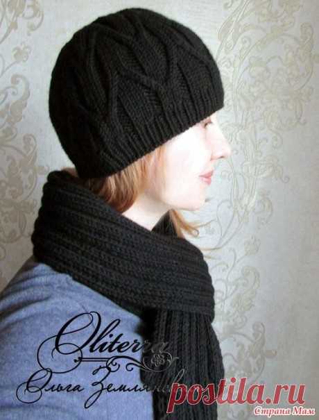 Шапка и шарф спицами, 40 схем и описаний для вязания, Вязание для женщин