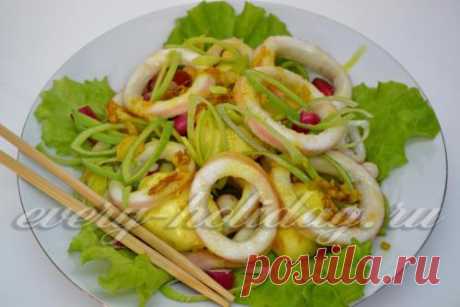 Кальмары в корейском стиле!..