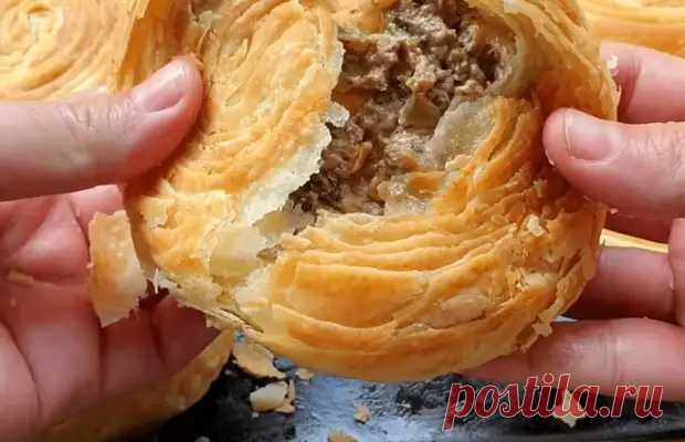 Хрустящие слойки с фаршем: вкусная и сытная выпечка на все случаи жизни - БУДЕТ ВКУСНО! - медиаплатформа МирТесен