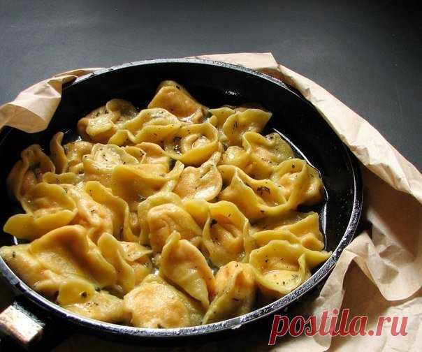 Домашние равиоли с тыквой и рикоттой