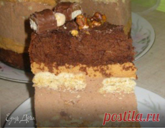 Торт "Тонкий вкус". Ингредиенты: бисквит, яйца куриные, сахар | Официальный сайт кулинарных рецептов Юлии Высоцкой