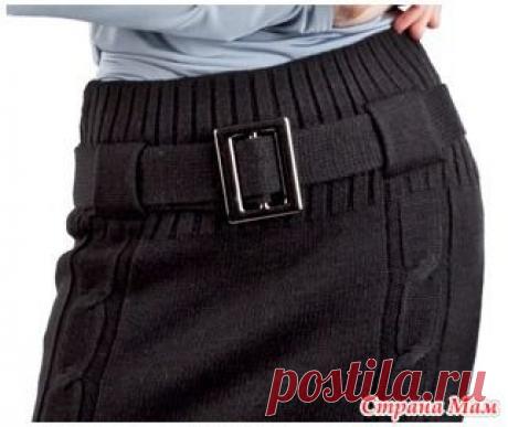 Юбка спицами &quot;офисный стиль&quot; - Клуб рукоделия - Страна Мам